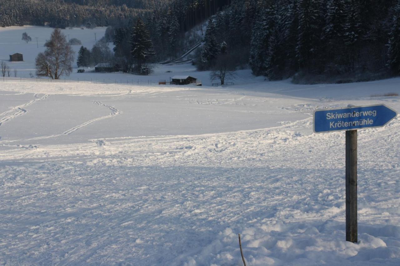 Haus Lila Welle Lägenhet Nordhalben Exteriör bild