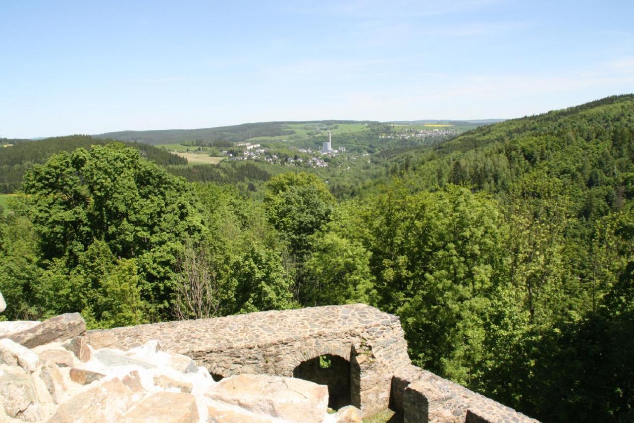 Haus Lila Welle Lägenhet Nordhalben Exteriör bild